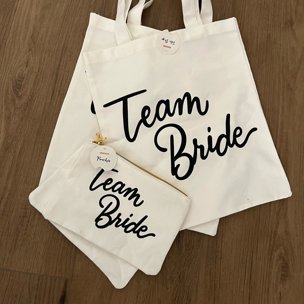 NWT Team Bride Bags